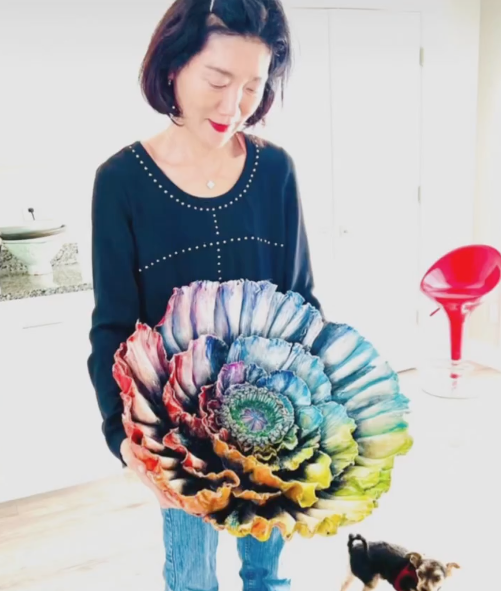Heesoo Lee - Centerpiece Poppy Sculpture - hle100 — In Tandem